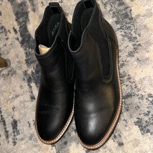 Black Leather Naturalizer Shoe Boots NEW Size 8 Free Shipping